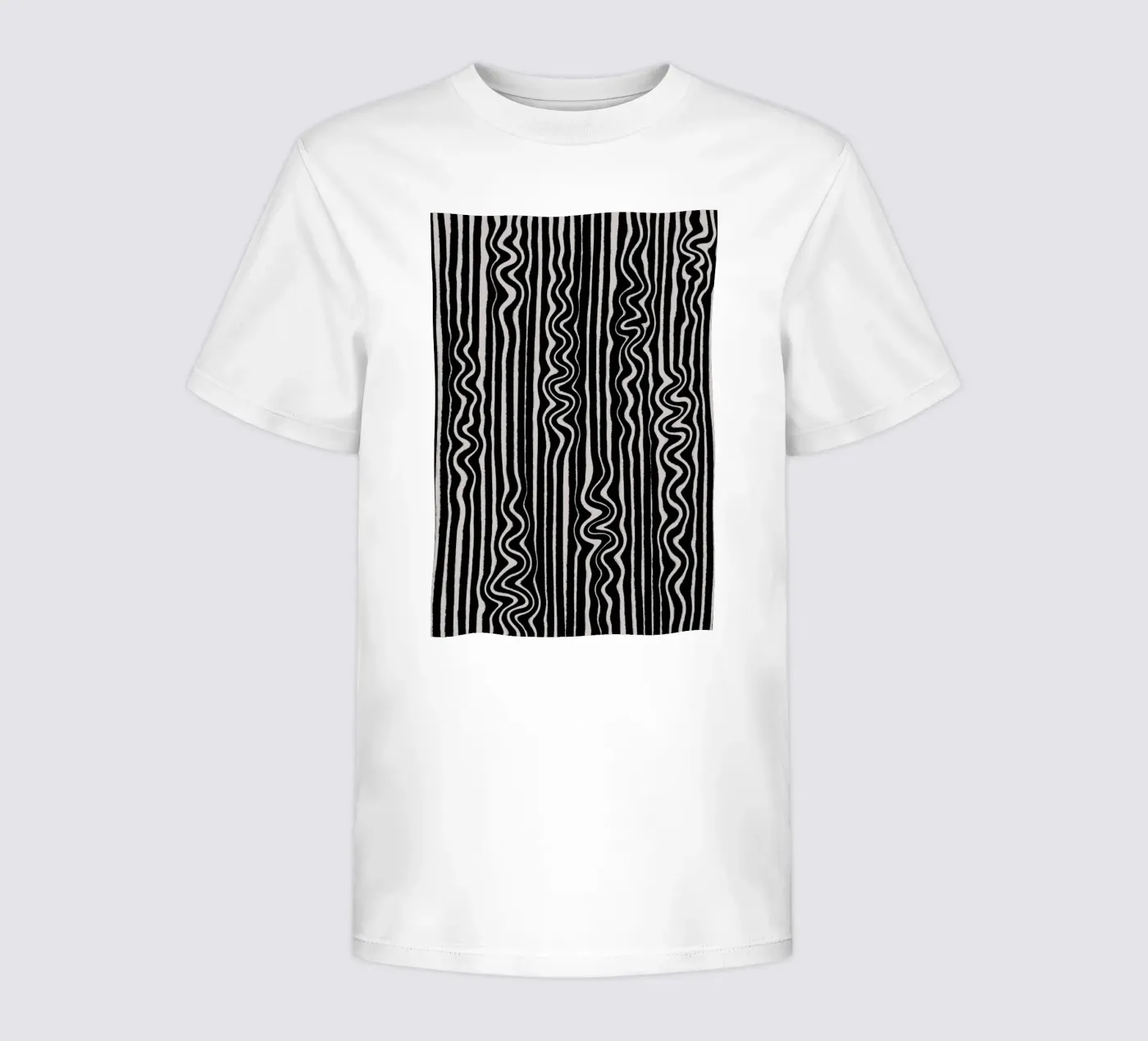 Liquid Thin Lines t-shirt bambini da treechild