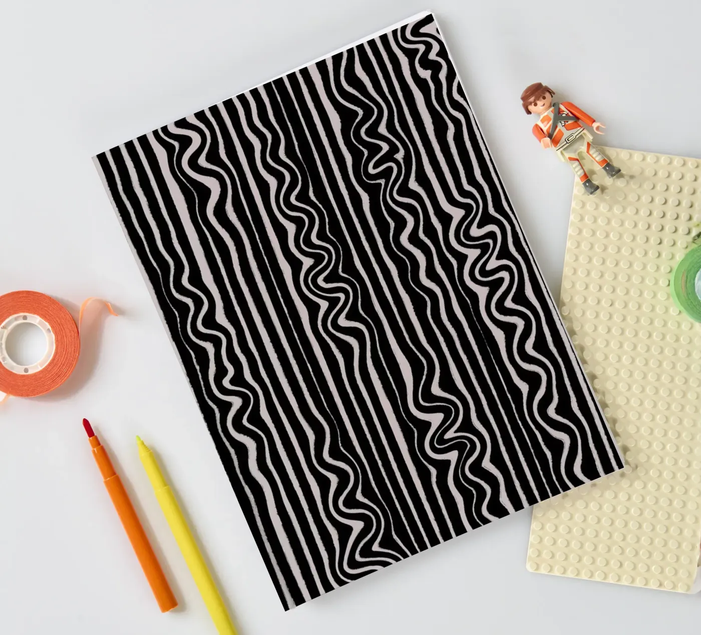 Liquid Thin Lines notebook by treechild