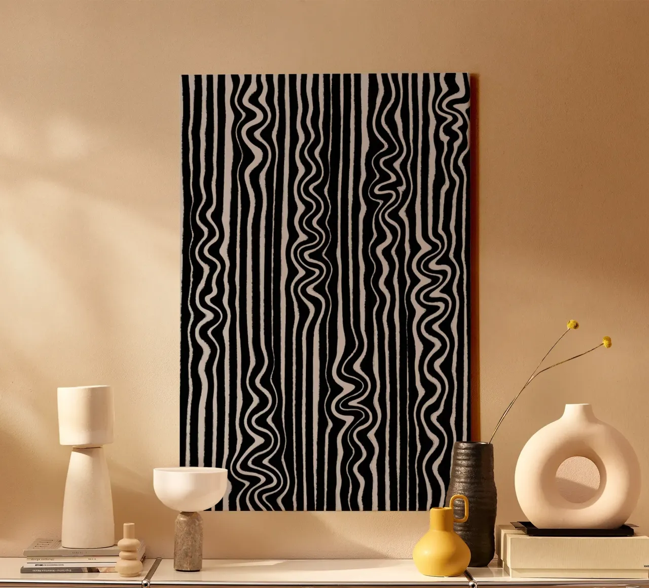 Liquid Thin Lines tela da treechild