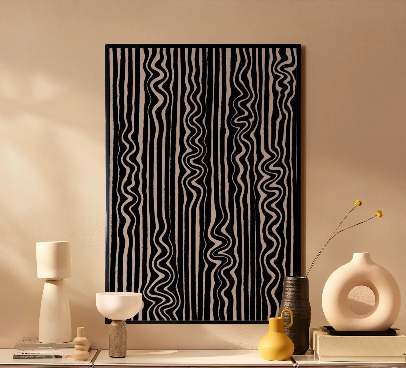 Liquid Thin Lines poster de treechild