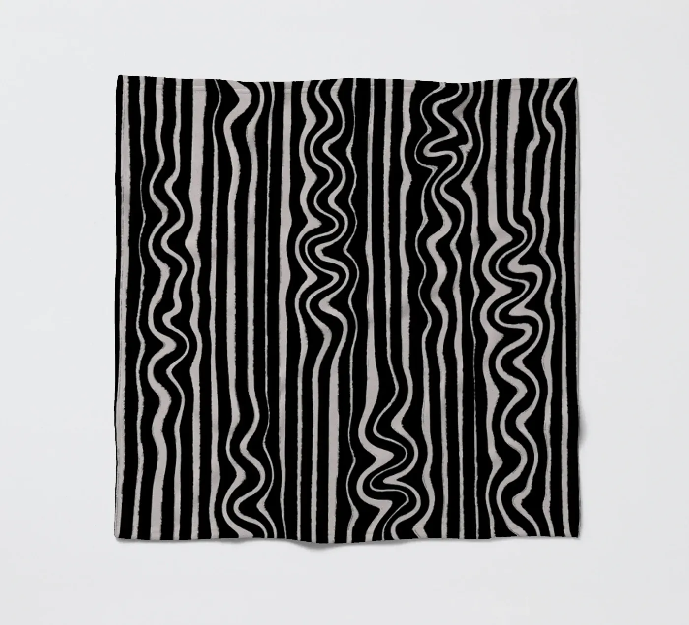 Liquid Thin Lines fleece blanket by treechild
