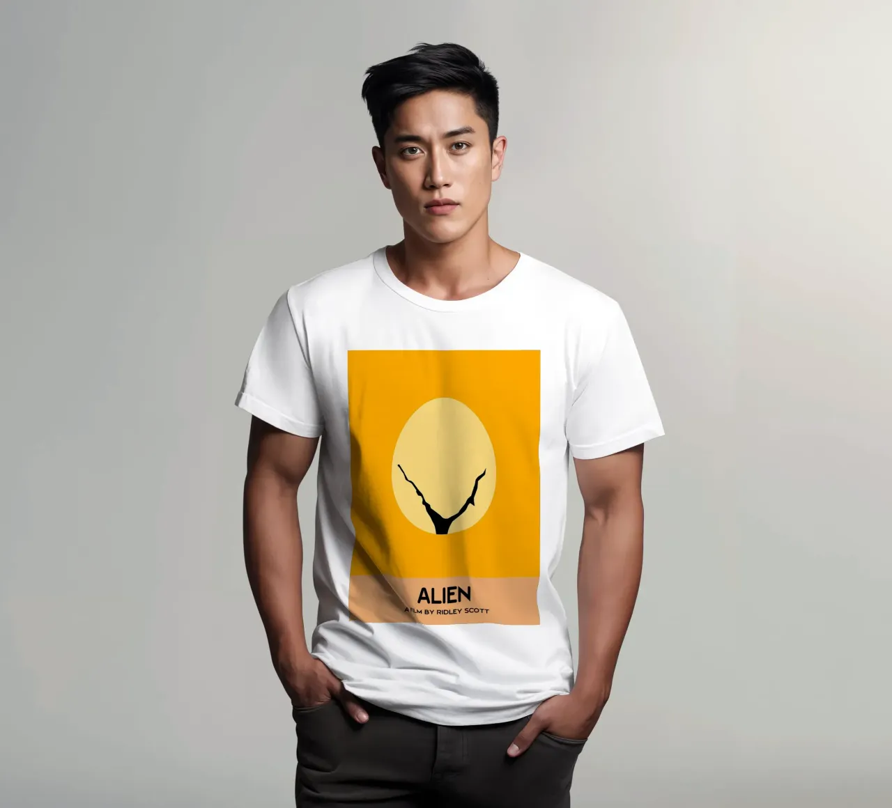 Alien Movie Art Vector Imagination camiseta de whitesand