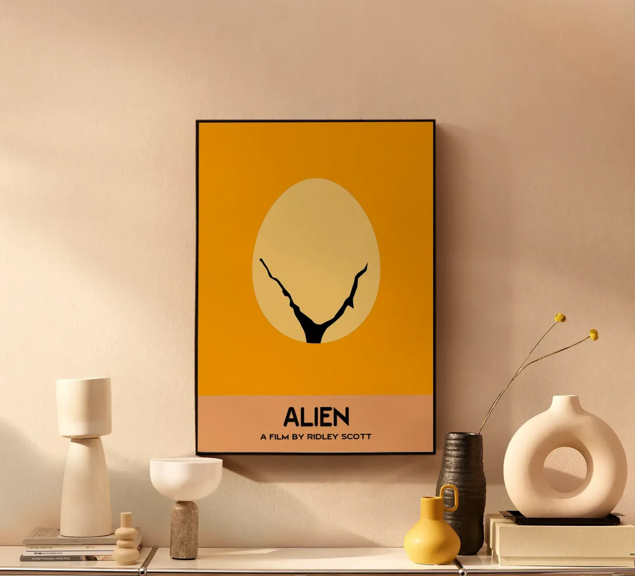 Alien Movie Art Vector Imagination metacrilato de whitesand