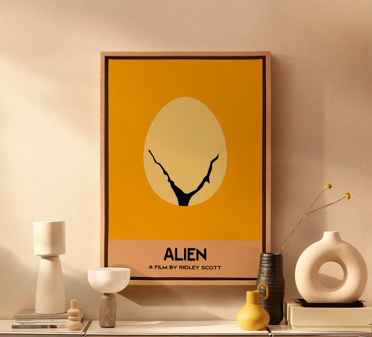 Alien Movie Art Vector Imagination canvas by whitesand