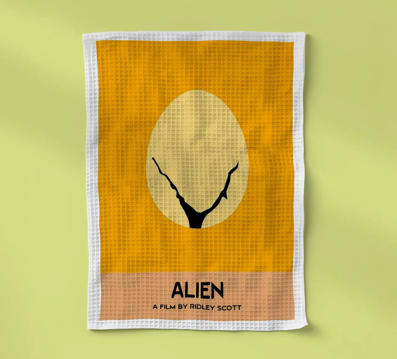 Alien Movie Art Vector Imagination torchon de whitesand