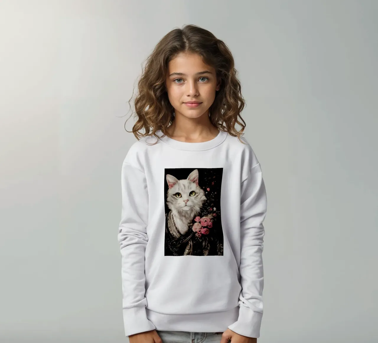 Lord Catson kids sweatshirt by treechild
