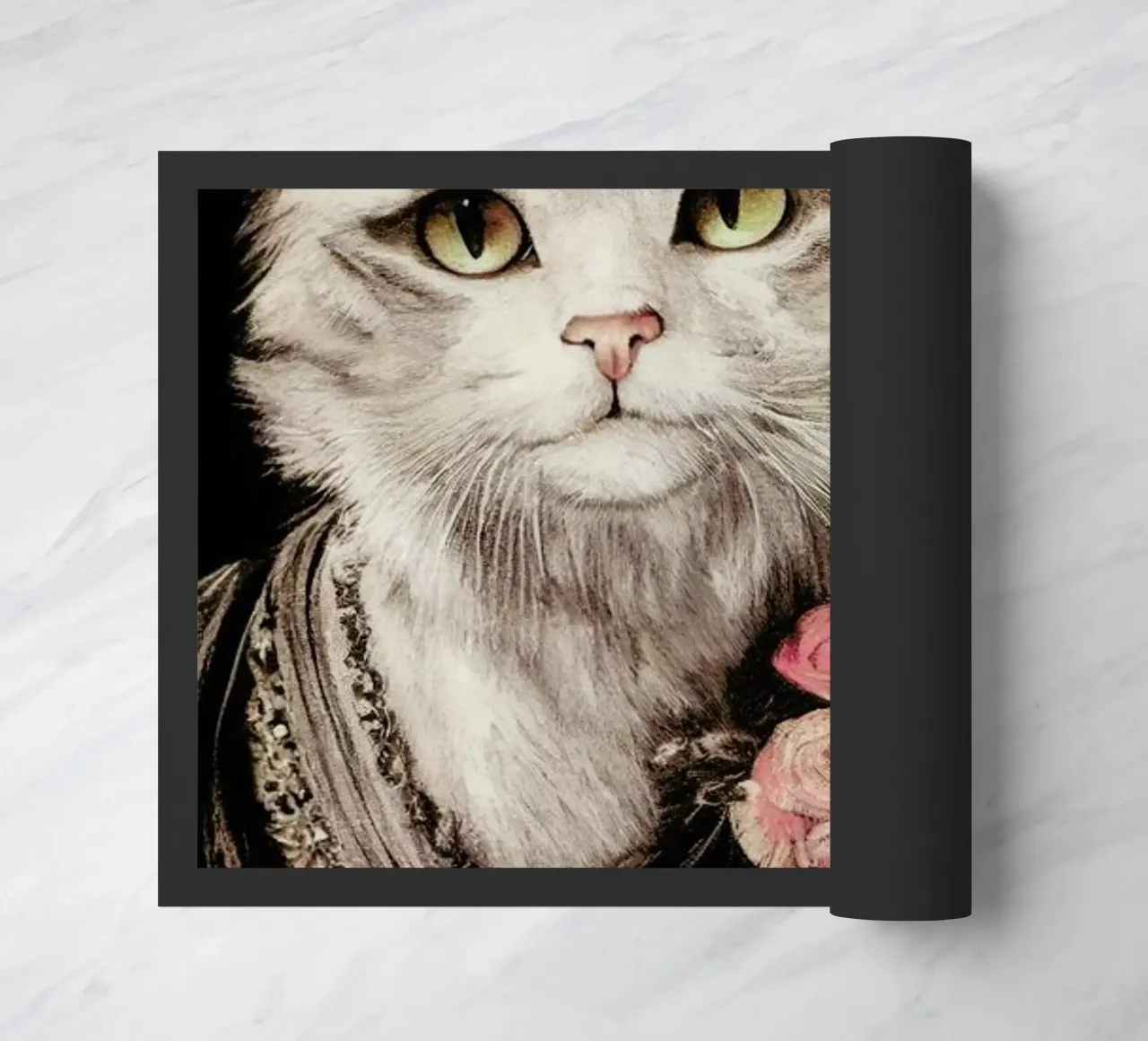 Lord Catson doormat by treechild