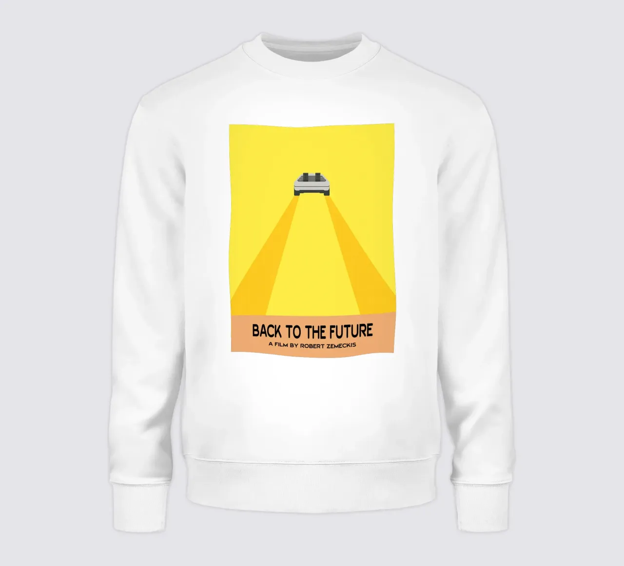 Retour vers le futur Movie Art Vector Imagination sweat de whitesand