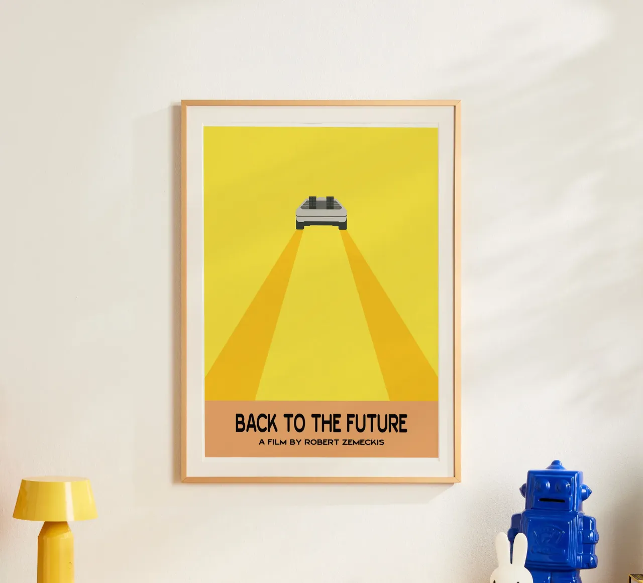 Imaginación Vectorial de la Película Regreso al Futuro poster de whitesand