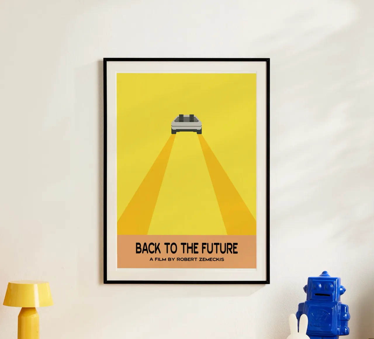Imaginación Vectorial de la Película Regreso al Futuro poster de whitesand