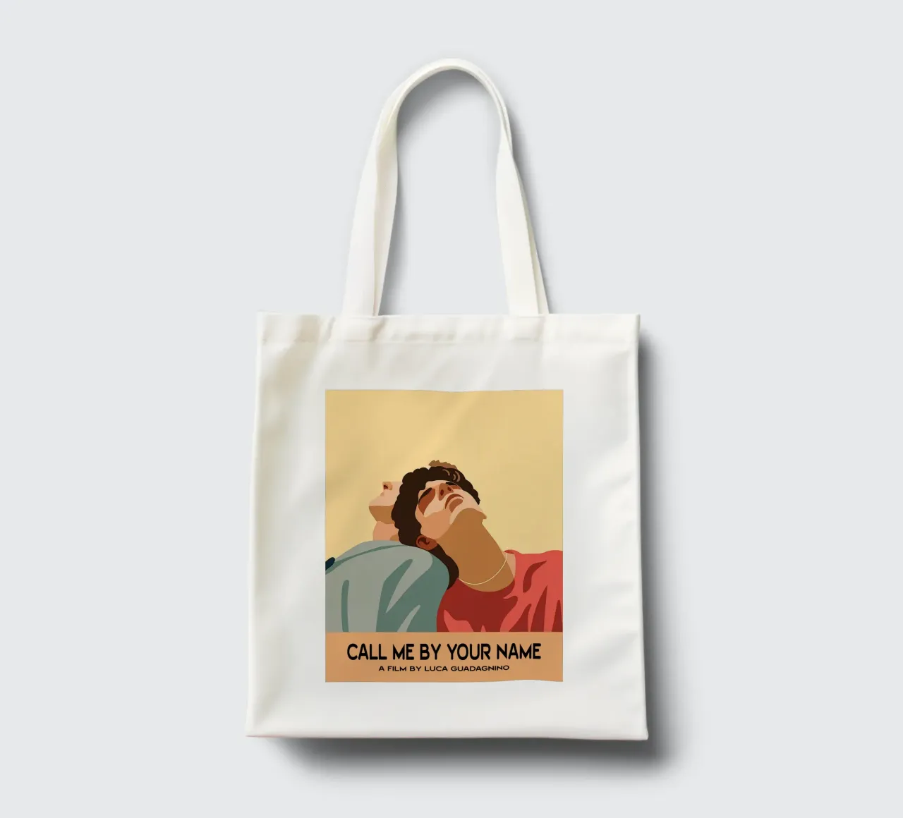 Call Me By Your Name Movie Art Vector Imagination tote bag de whitesand