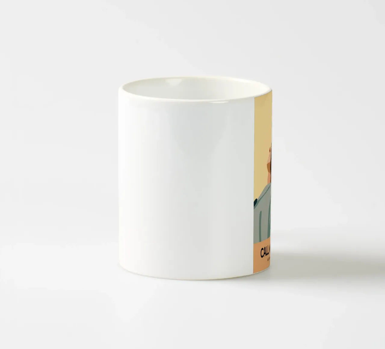 Call Me By Your Name Movie Art Vector Imagination mug en céramique de whitesand
