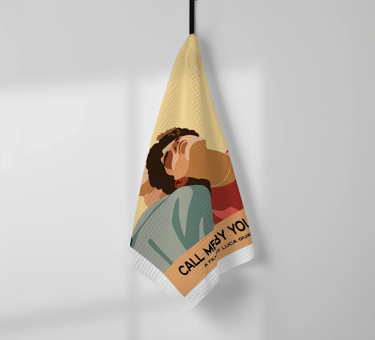 Call Me By Your Name Movie Art Vector Imagination torchon de whitesand