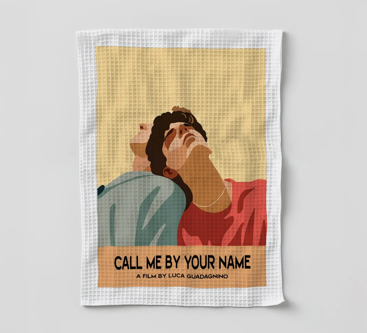 Call Me By Your Name Movie Art Vector Imagination torchon de whitesand