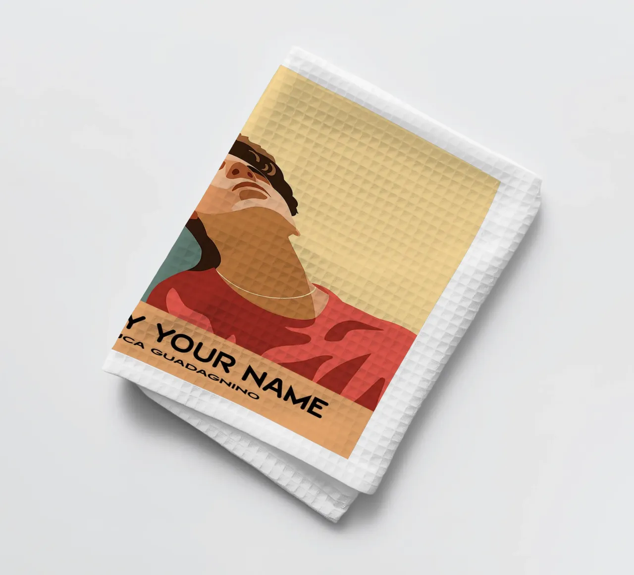 Call Me By Your Name Movie Art Vector Imagination torchon de whitesand