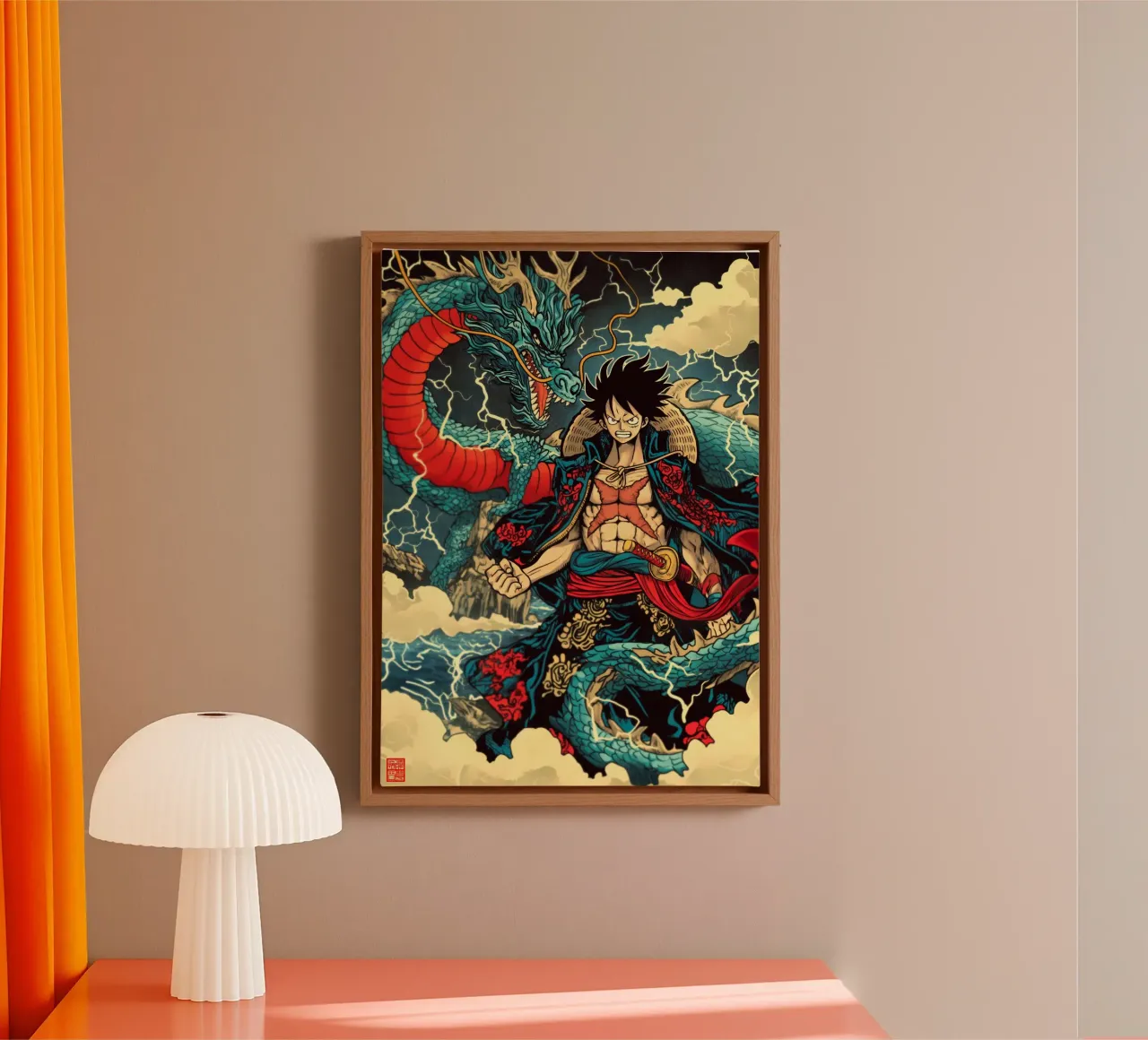 One Piece canvas by Fleur de Lys