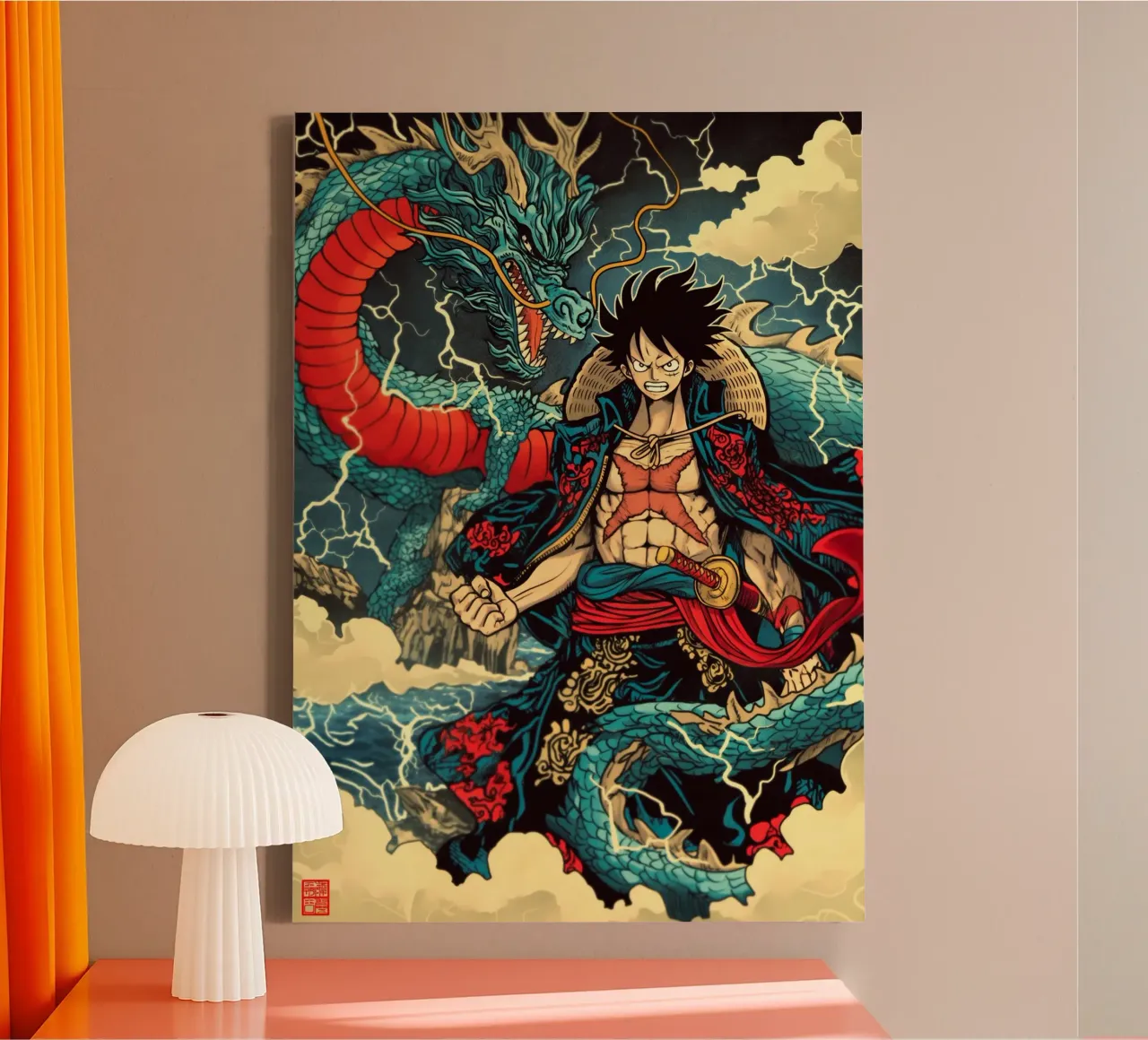 One Piece canvas by Fleur de Lys