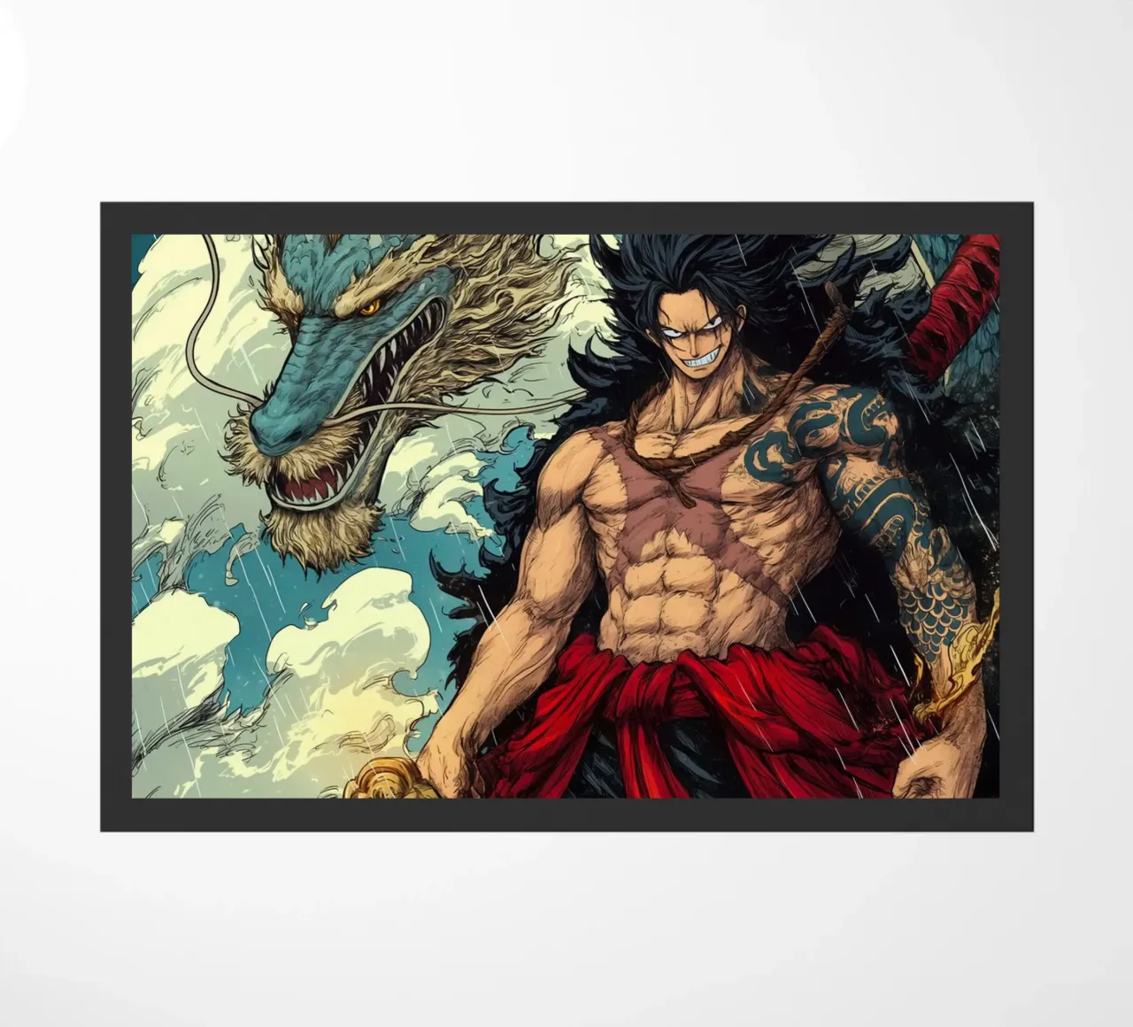 One Piece doormat by Fleur de Lys