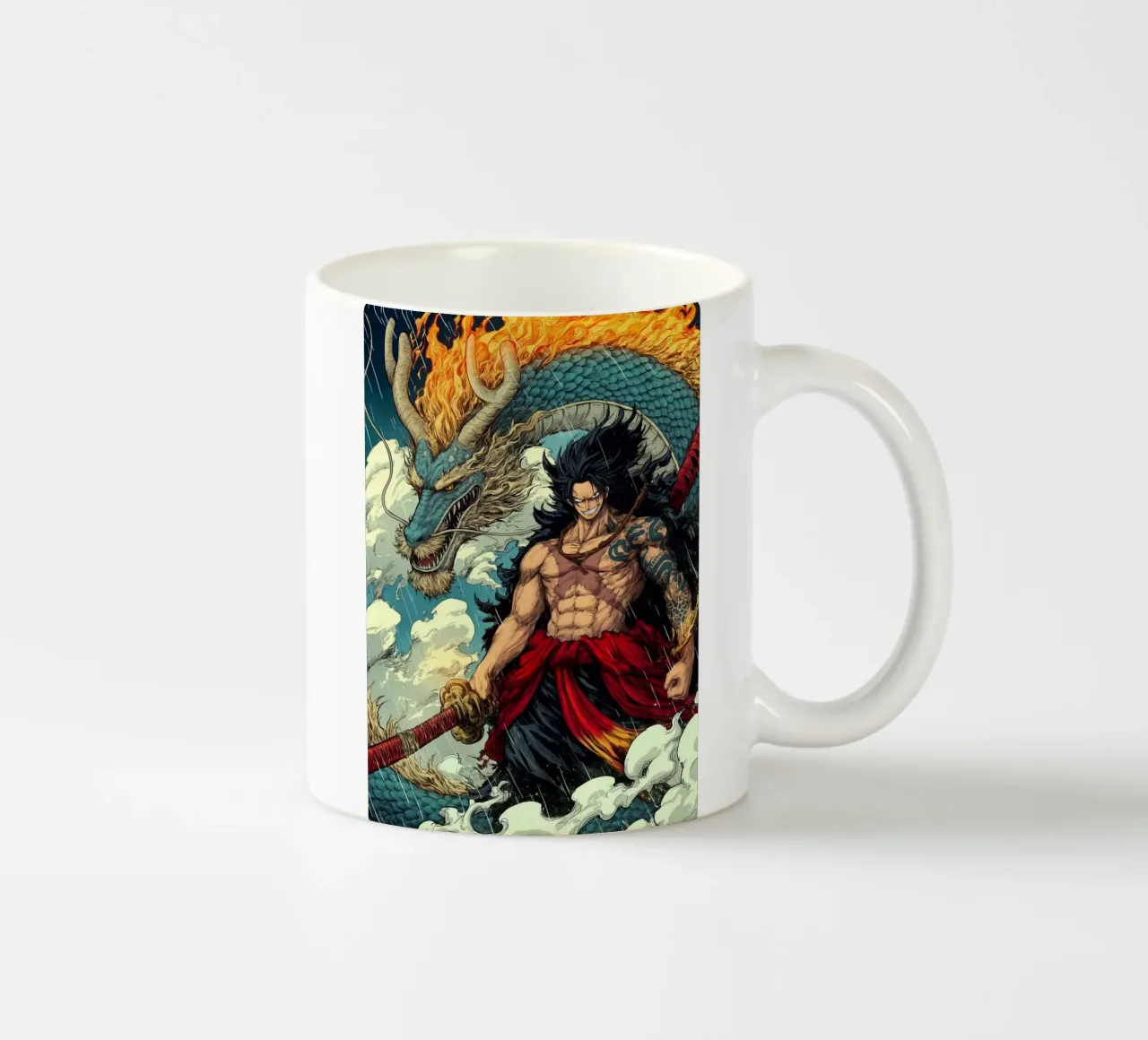 Un pezzo tazza in ceramica da Fleur de Lys