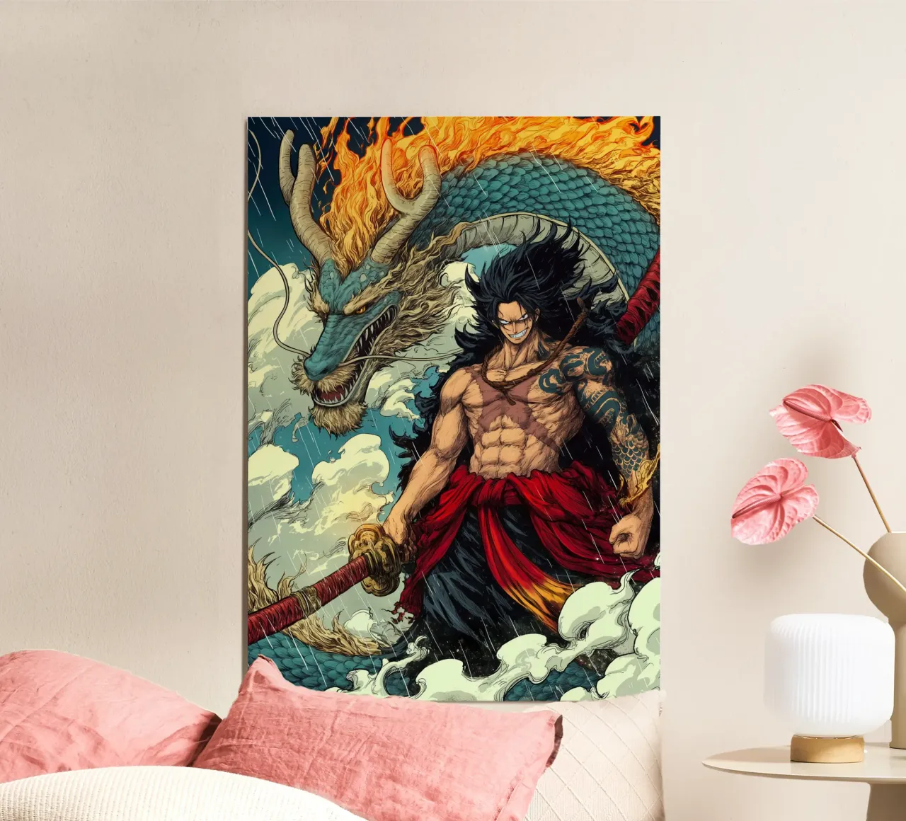 One Piece alu-dibond by Fleur de Lys