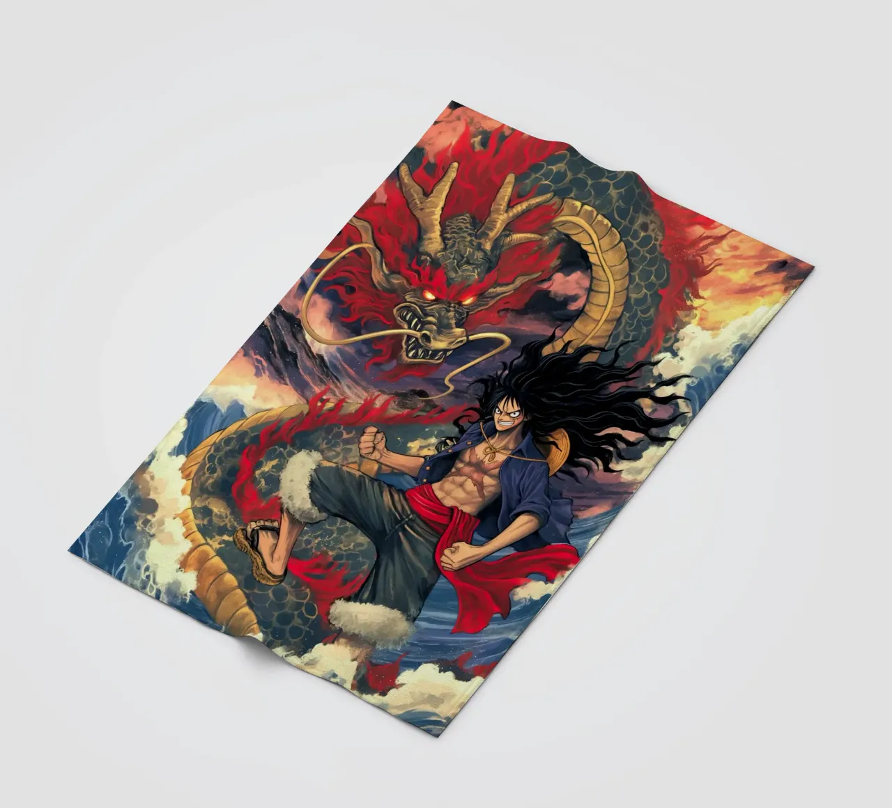 One Piece fleece blanket by Fleur de Lys