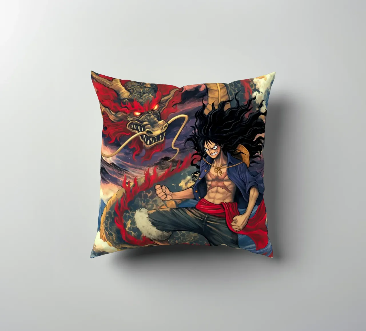 One Piece decorative cushion by Fleur de Lys