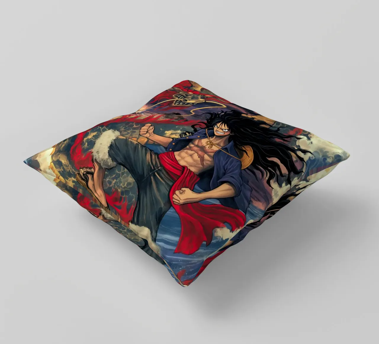 One Piece decorative cushion by Fleur de Lys