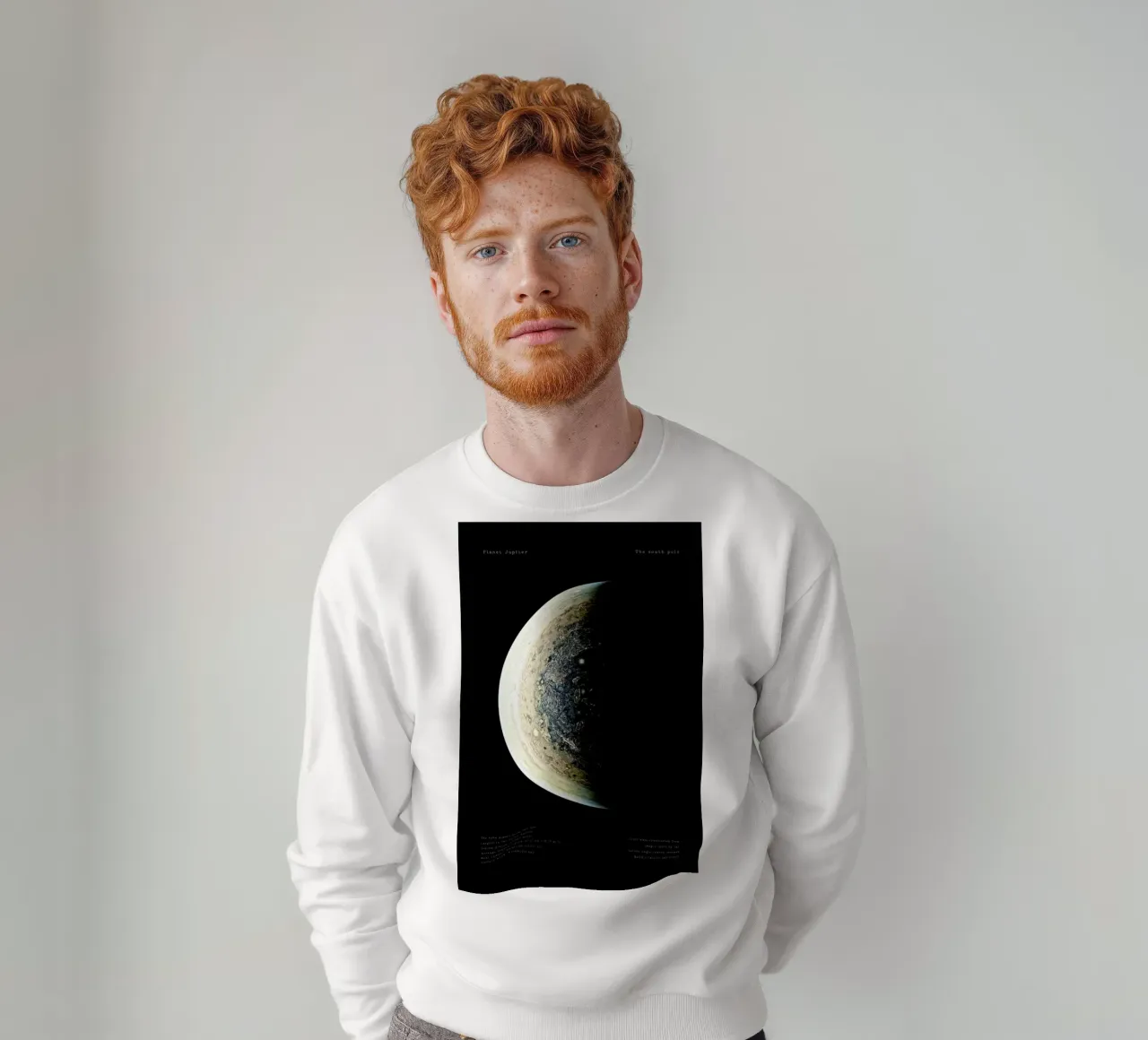 Jupiter's South Pole felpa da Vintage by JUNIQE