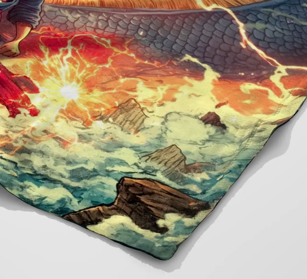 Un pezzo coperta in pile da Fleur de Lys