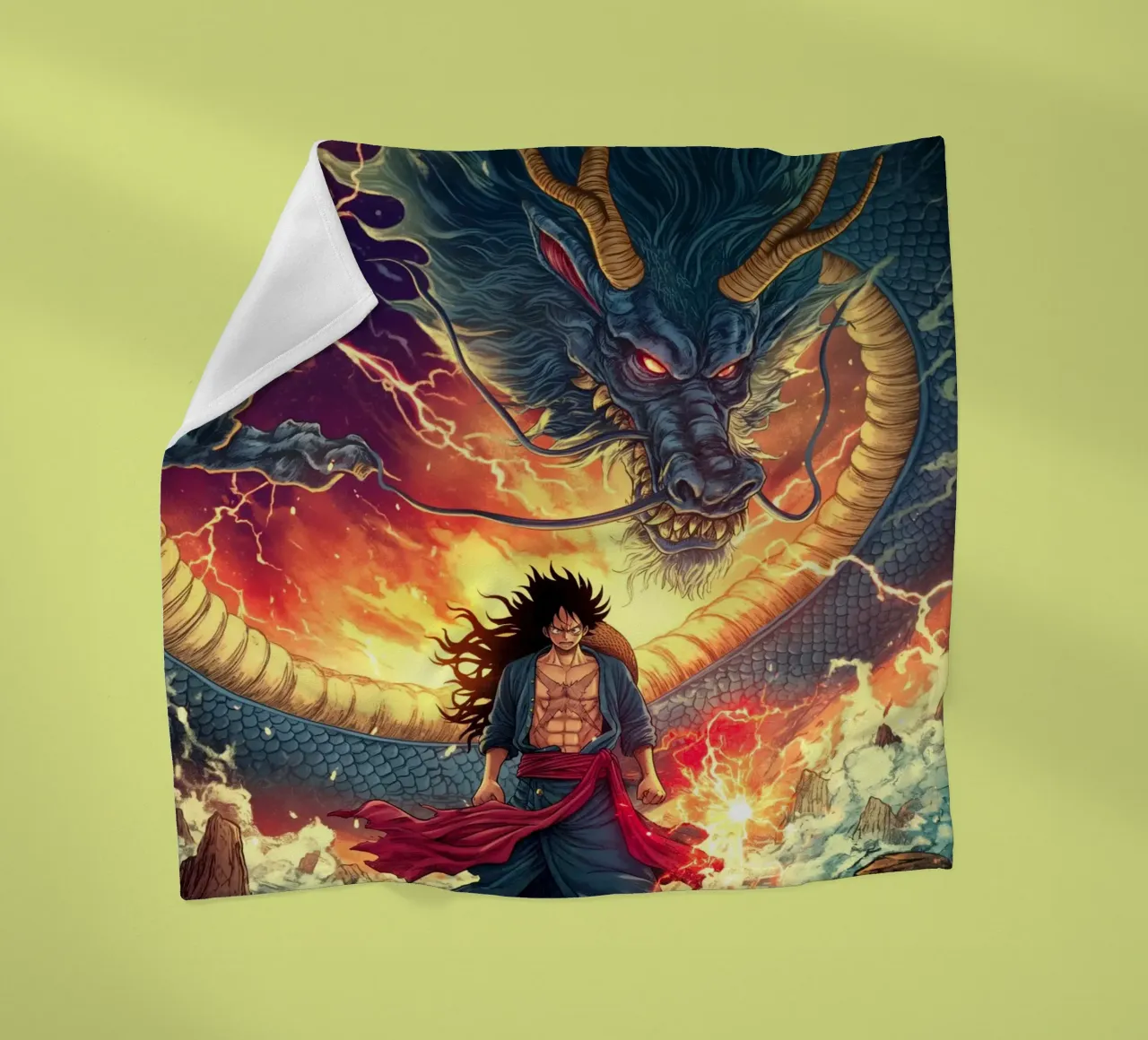 Un pezzo coperta in pile da Fleur de Lys