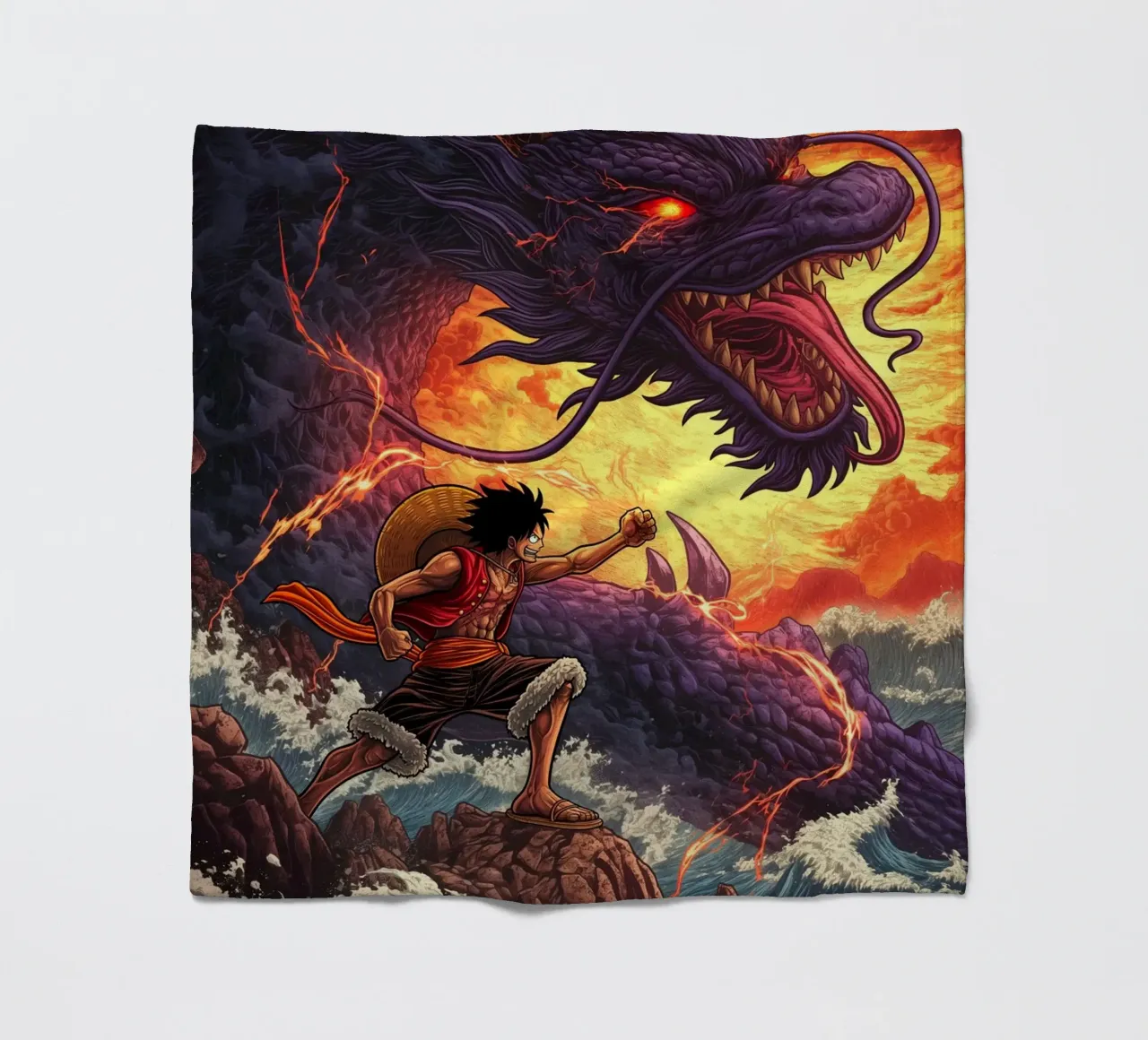 One Piece fleece blanket by Fleur de Lys