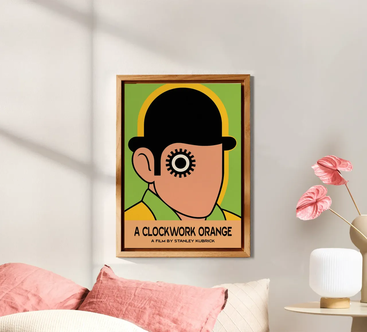 Clockwork Orange Movie Art Vector Imagination forex plate by whitesand
