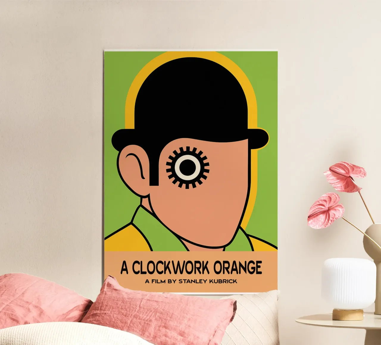 Clockwork Orange Movie Art Vector Imagination forex plate by whitesand