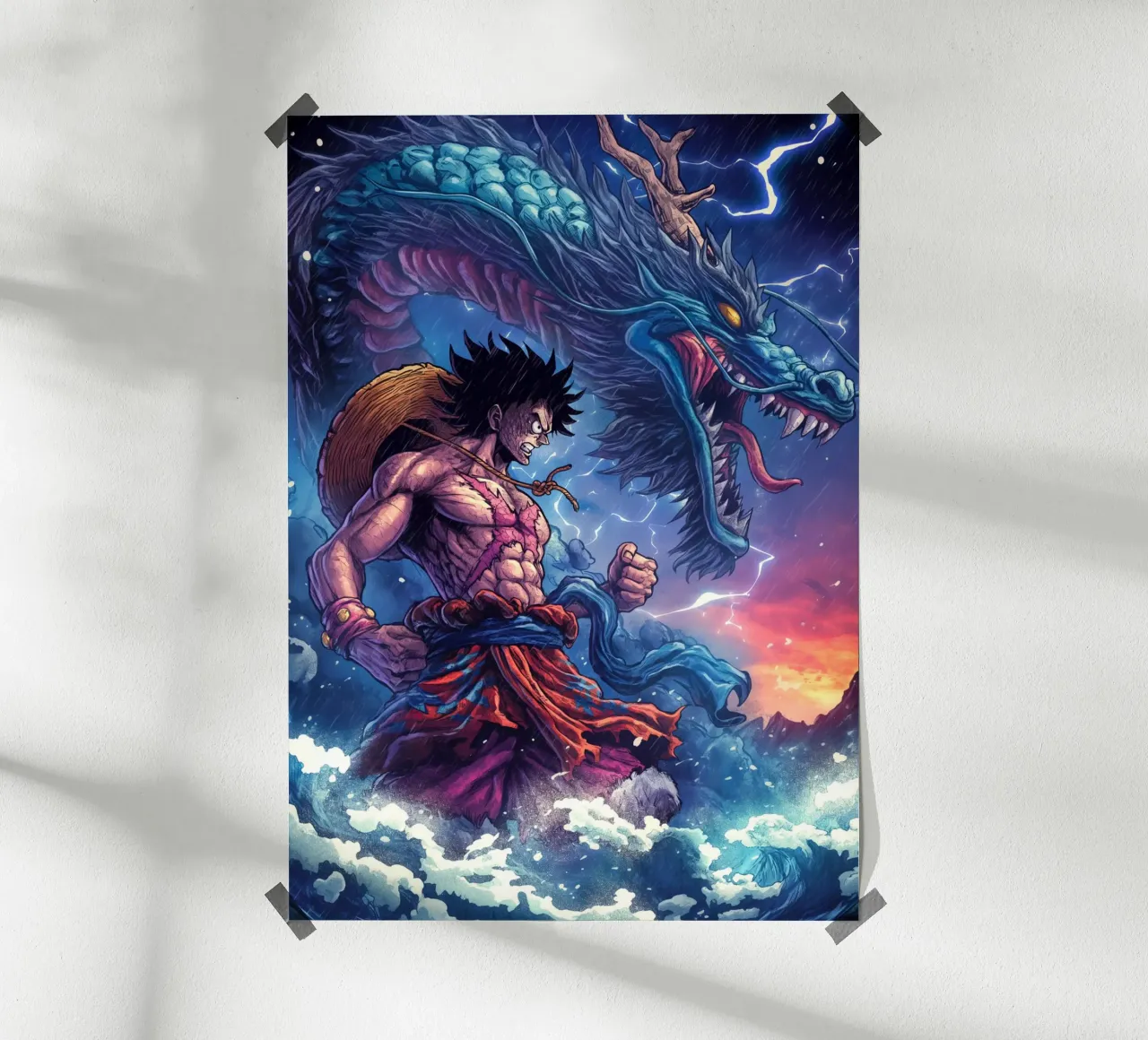 Un pezzo poster con telaio in alluminio da Fleur de Lys
