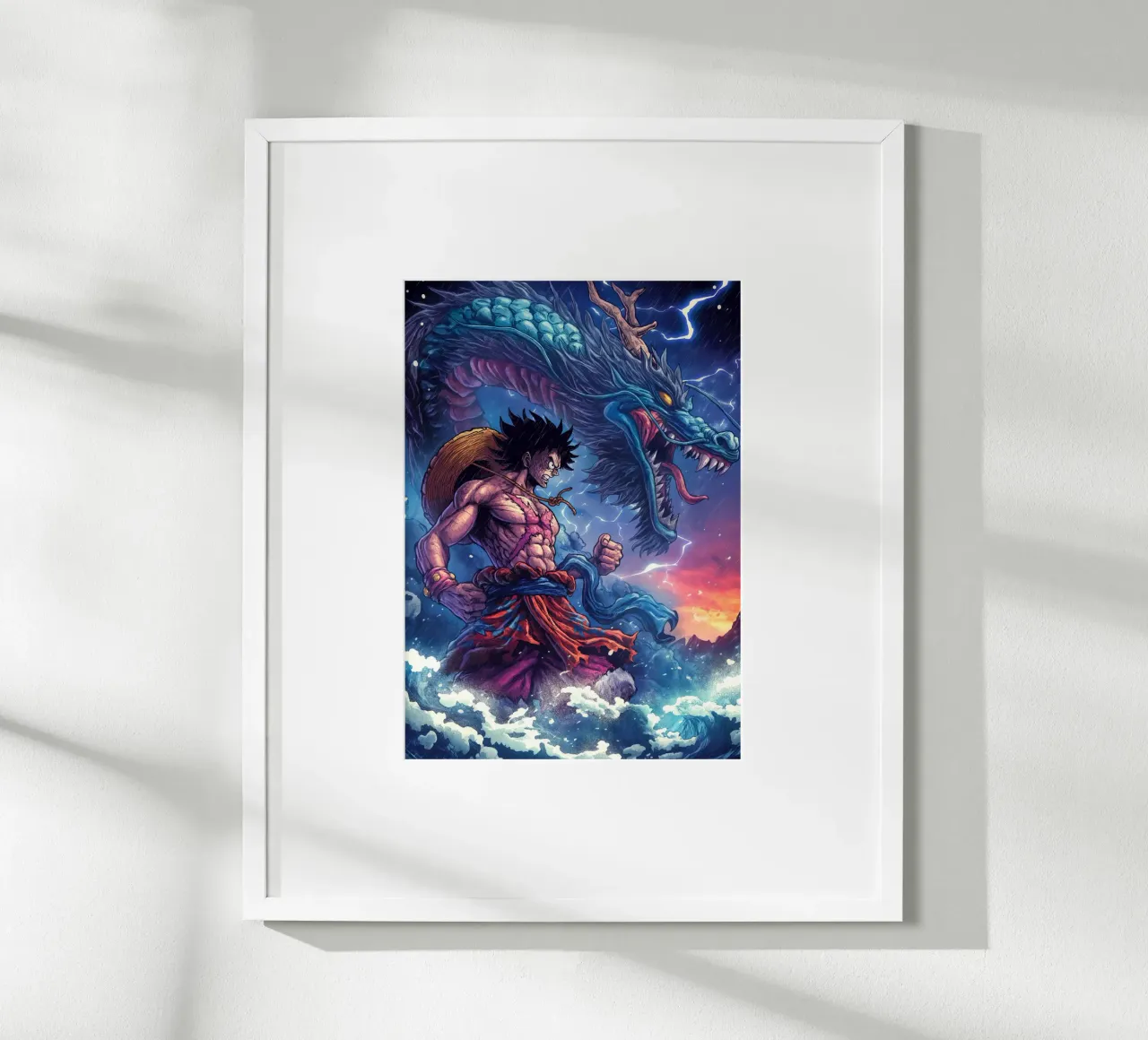 Un pezzo poster con telaio in alluminio da Fleur de Lys