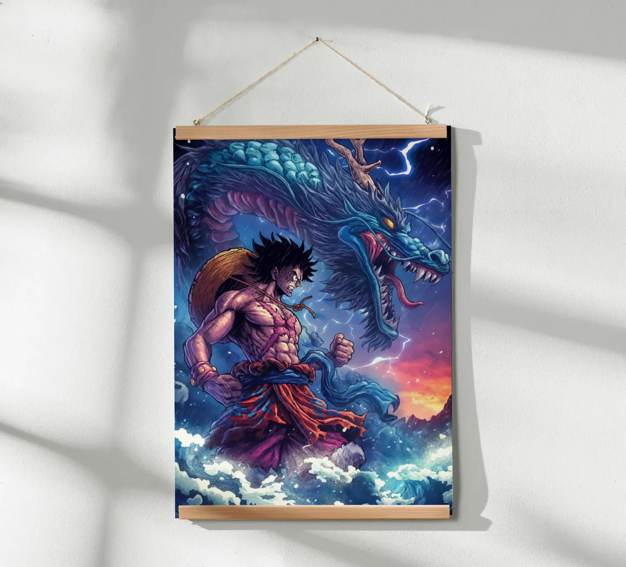 Un pezzo poster con telaio in alluminio da Fleur de Lys