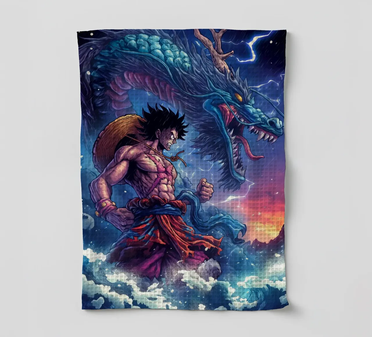 One Piece tea towel by Fleur de Lys