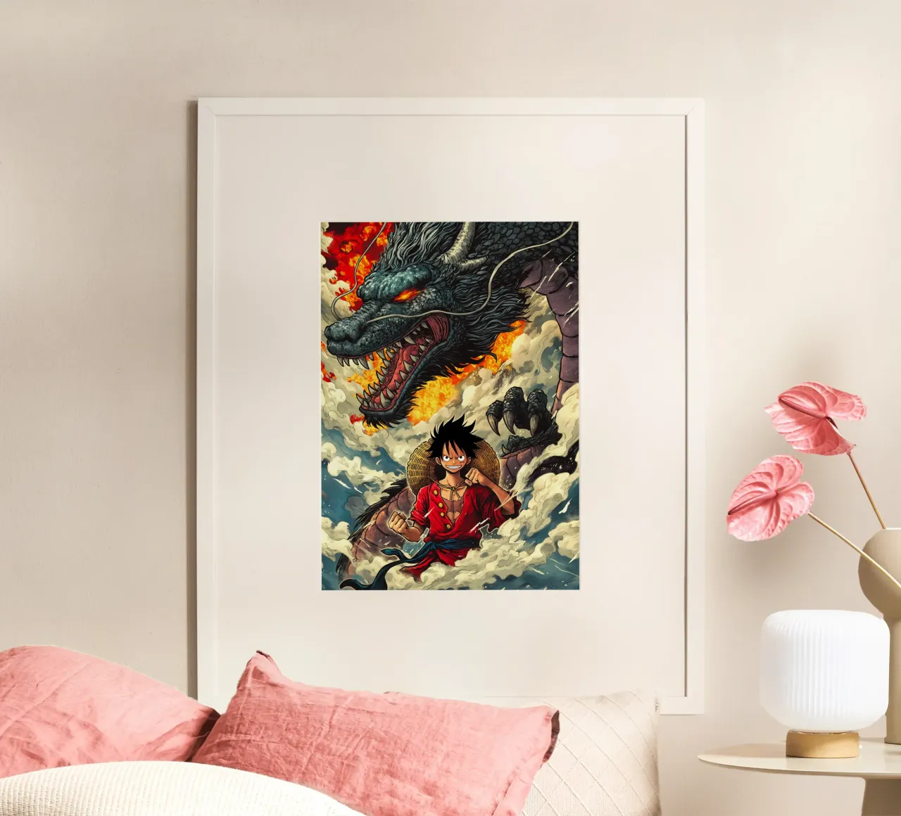 Un pezzo poster con telaio in alluminio da Fleur de Lys
