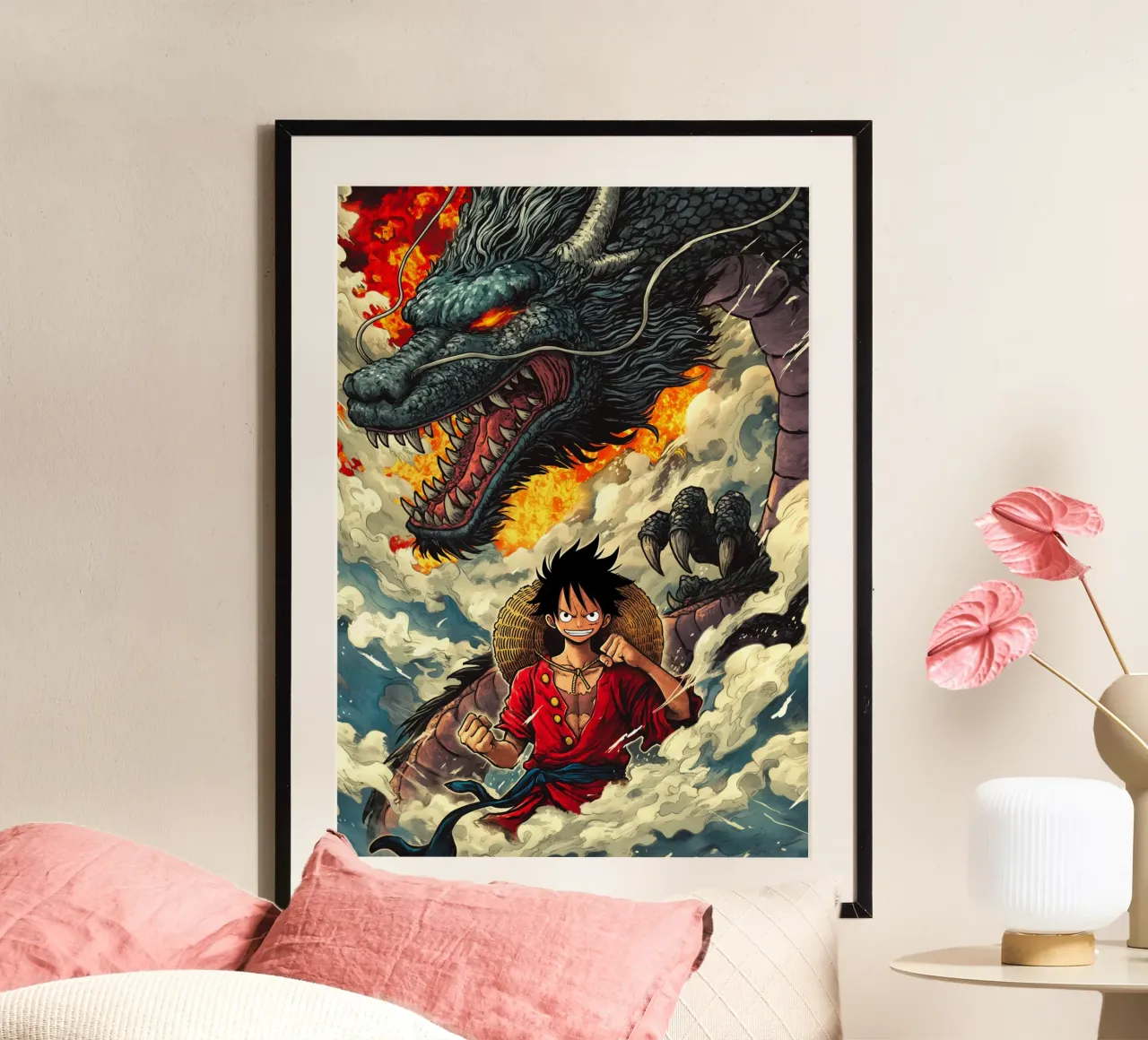 Un pezzo poster con telaio in alluminio da Fleur de Lys