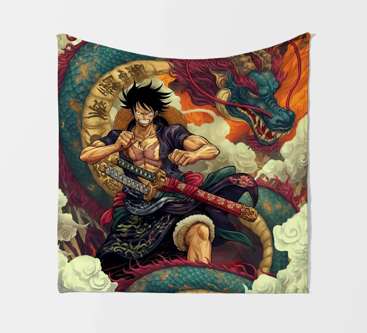 One Piece fleece blanket by Fleur de Lys