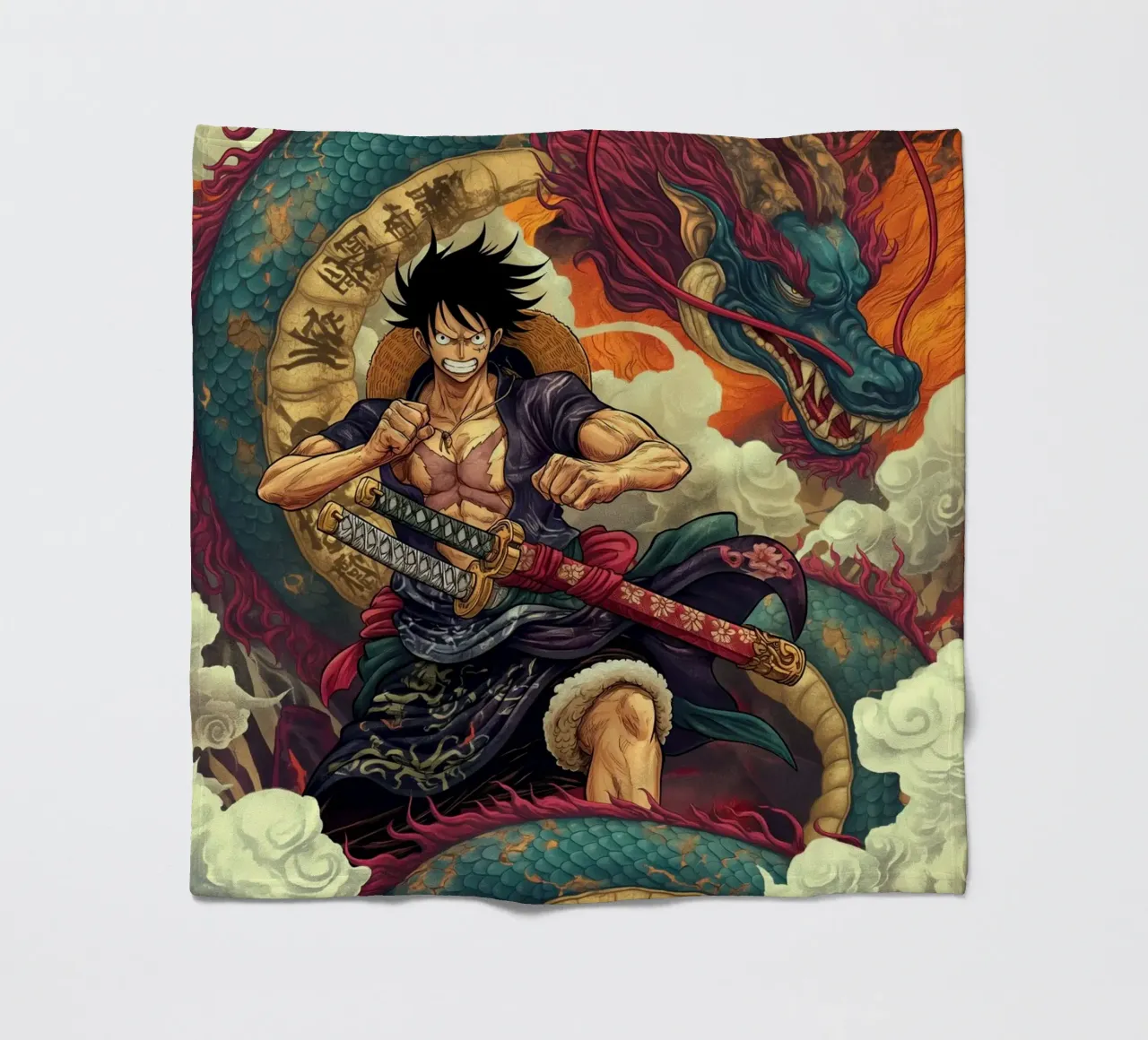 One Piece fleece blanket by Fleur de Lys