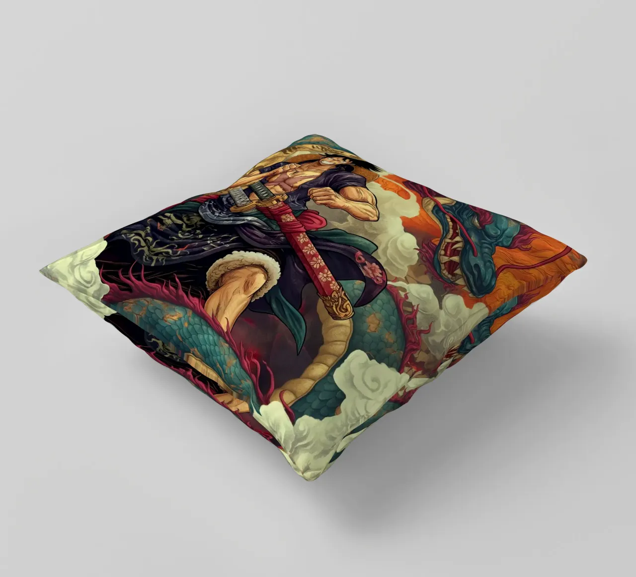 One Piece decorative cushion by Fleur de Lys