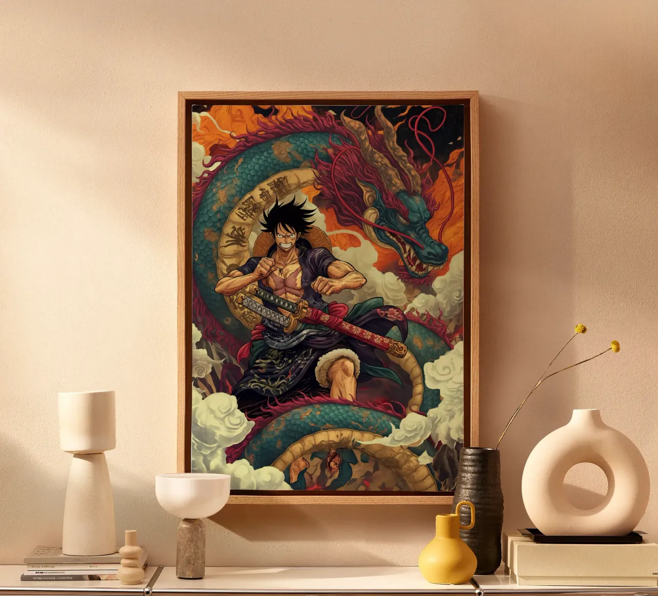 One Piece canvas by Fleur de Lys