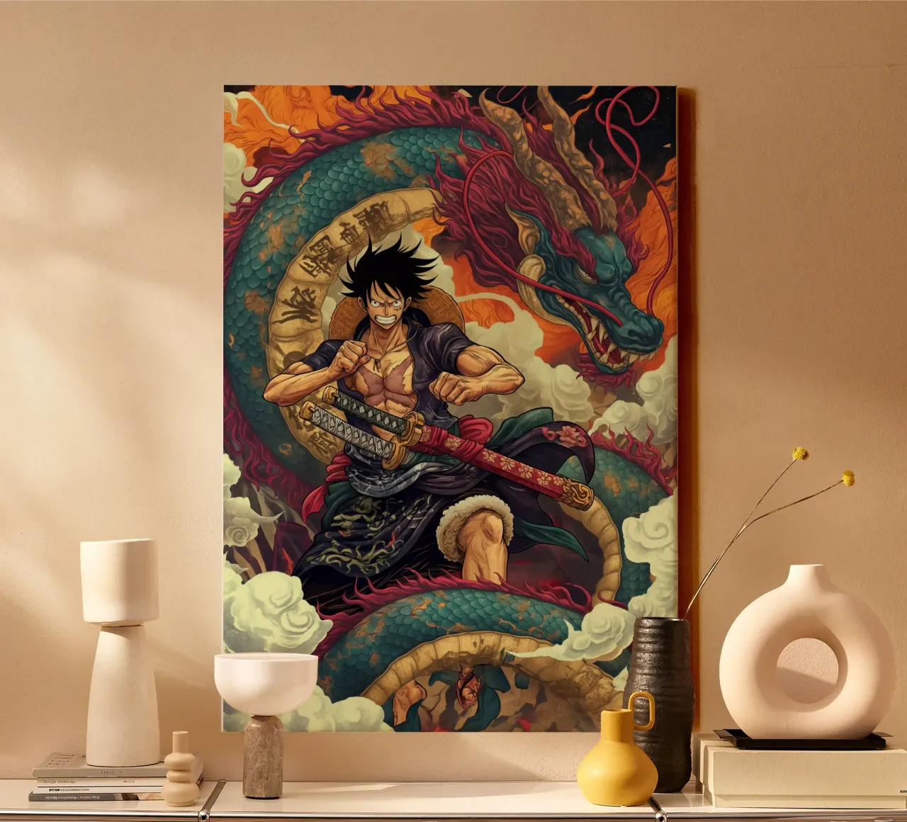One Piece canvas by Fleur de Lys