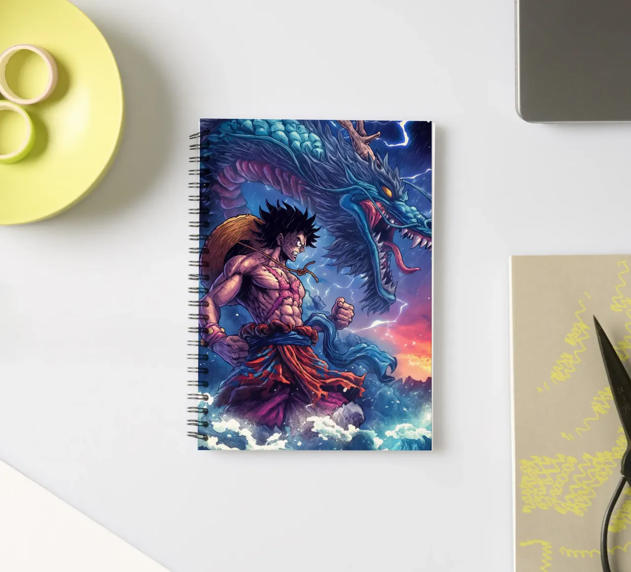 One Piece spiral notebook by Fleur de Lys