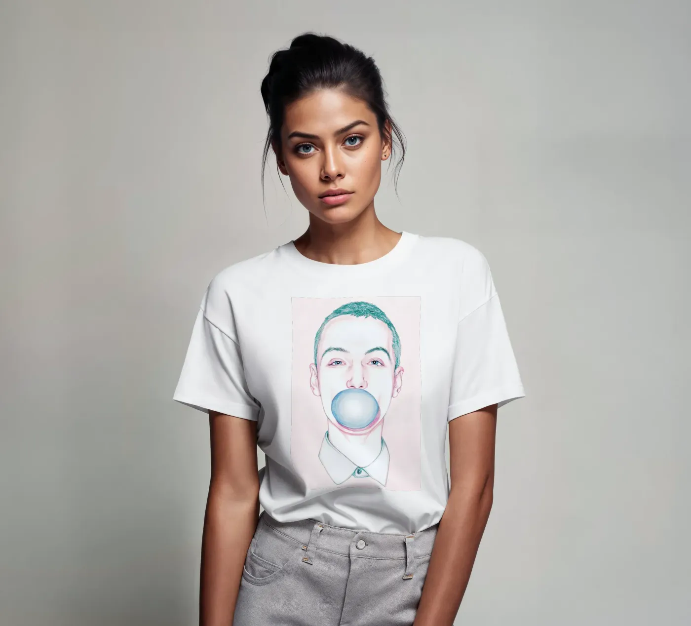 Bubble Boy t-shirt da Laura O'Connor