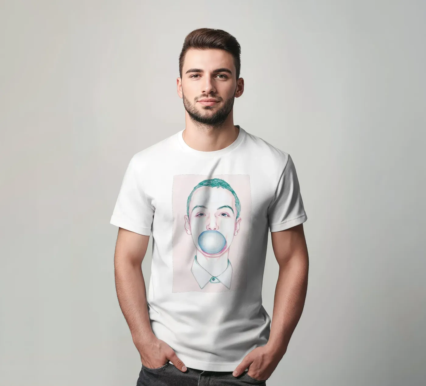 Bubble Boy t-shirt da Laura O'Connor