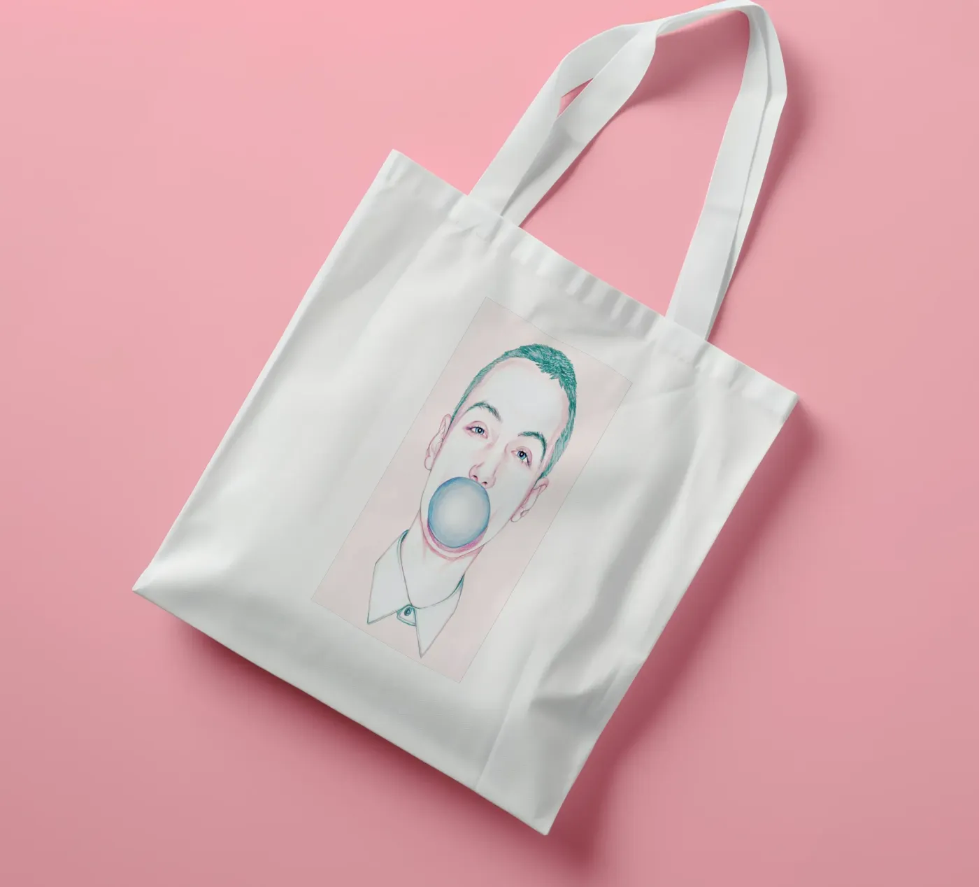 Bubble Boy tote bag by Laura O'Connor
