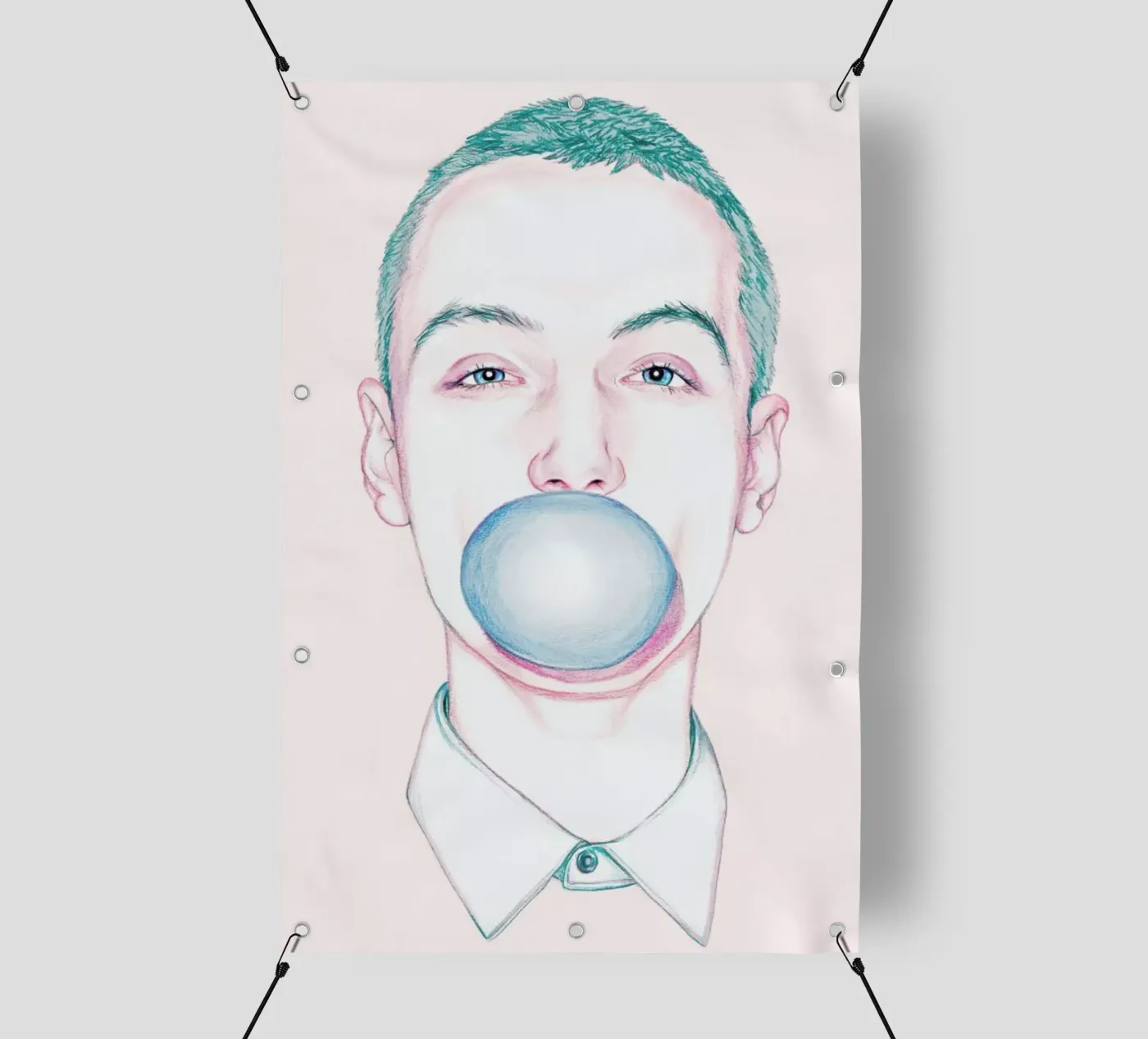 Bubble Boy telo in pvc da Laura O'Connor