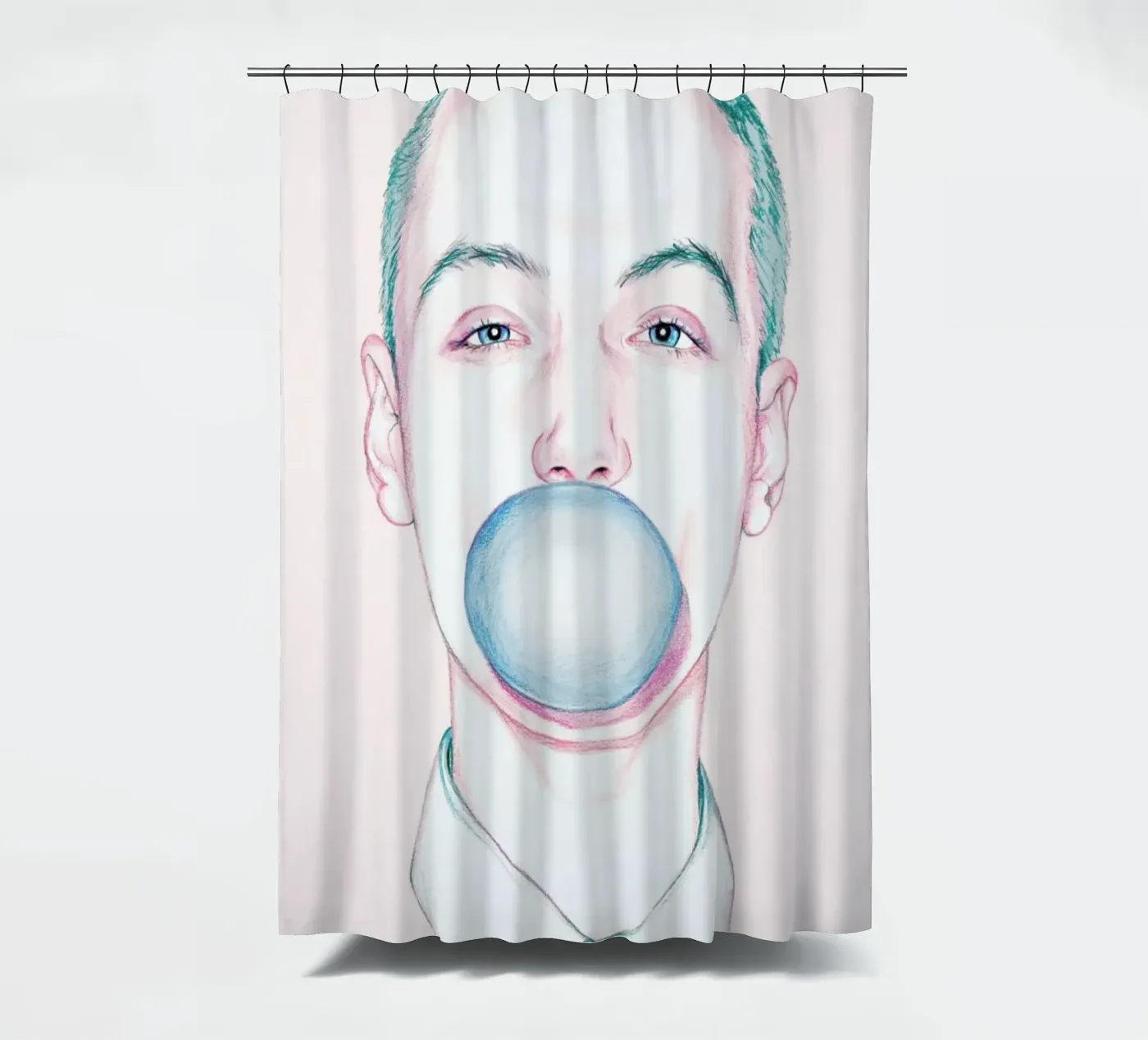 Bubble Boy douchegordijn van Laura O'Connor